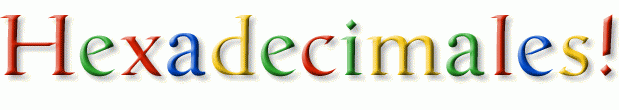Hexadecimales - EgRoJ Soft!