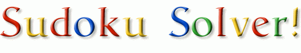 Sudoku Solver - EgRoJ Soft!